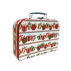 Коробка подарункова Дім Упаковки Новорічна 6103021543 30*21*9,5 cм - фото