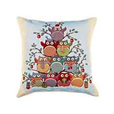 Наволочка новогодняя гобеленовая Limaso KISS013 45*45 см - фото