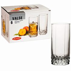 Склянки високі Pasabahce Valse 42942 315мл 6шт - фото