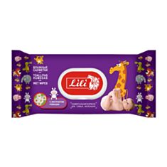 Вологі серветки LILI Ромашка 120 шт - фото