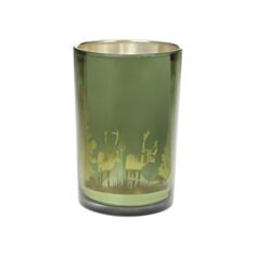 Підсвічник BonaDi Ліс 549-149 18 см зелений - фото