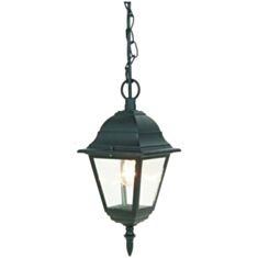 Світильник парковий Lusterlicht QMT 1115S Wimbledon I 100W скло чорний срібний - фото