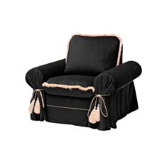 Крісло Елізабет чорний - фото