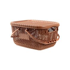 Корзина з кришкою Violet House 1010 Віолетта Beige 5 л - фото