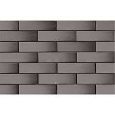 Клинкерная плитка Cerrad Szkliwione Glaz Grafit 1с 24,5*6,5*0,65 см - фото
