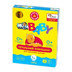 Порошок для прання Doctor Wash Baby з нейтральним ароматом 400 г - фото