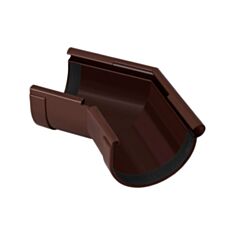 Кут ринви зовнішній Rainway 135° 130 мм коричневий - фото