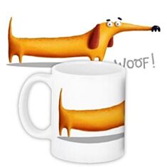 Горнятко з принтом KR_DOG046 330 мл - фото
