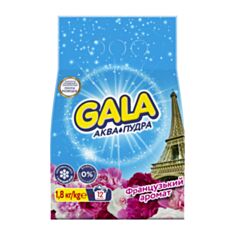 Стиральный порошок GALA Аква-Пудра Французский аромат 1,8 кг - фото