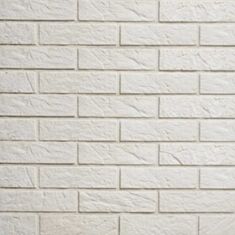 Гипсовый камень Bestone Кирпич классическая белая 1 кв.м - фото