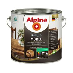 Лак меблевий Aqua Moebel SM матовий прозорий 2,5 л - фото