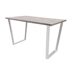 Стіл обідній Метал-Дизайн Бінго Лайт 115*75 см аляска/білий - фото