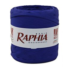 Стрічка рафія President Decor LR406 5 мм синя - фото