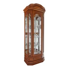 Витрина с ящиком правая Наполеон цвет Лютофен П-45 - фото