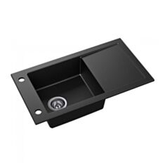 Кухонная мойка Axis Coast 70 11A.OC000.99A.0021A 43*76 см черная с блеском - фото