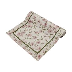 Доріжка Прованс Тереза цветочки з кантом 40*140 см - фото