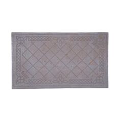 Плита чавунна Булат 09В глуха з візерунком 71*41 см - фото