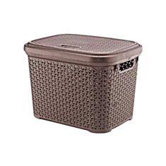 Корзина для белья Hobby life Ротанг 08-1107 30 л - фото