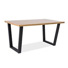 Стіл обідній дерев'яний Valentino дуб - фото