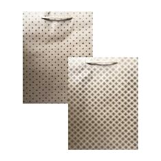 Пакет подарочный Гулливер Клеточка и горошек 290755 крафтовый 31 см - фото