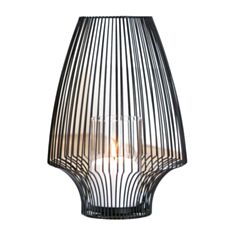 Підсвічник Gilde 69382 Cone 23*34 см чорний - фото