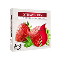 Набір свічок Oreola P40-73 Полуниця 4 шт - фото