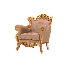 Кресло Луара темно-бежевый - фото