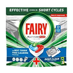 Таблетки для посудомоечных машин Fairy 28772 Свежий травяной бриз 17 шт - фото