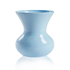 Ваза ETERNA CN102-19B 10*10*19 см блакитна - фото