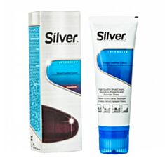 Крем-фарба для взуття Silver тюбик 75 мл бордовий - фото
