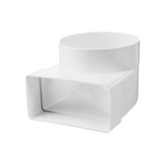 Коліно перехідне Вентс 922 220*90/d125 - фото