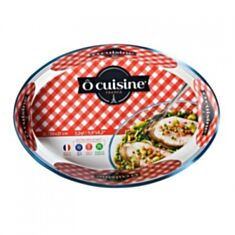 Форма для запекания стеклянная овальная Pyrex O Cuisine 345BC00 30*21см - фото