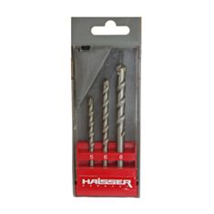 Набор сверл по бетону HAISSER 3219901 5-8 мм 3 шт - фото