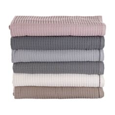 Рушник вафельний Saheser Manhattan 744-017 70*140 см 400 г/м в асортименті - фото