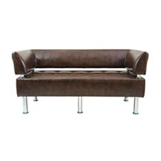 Диван Richman Офіс з підлокітниками коричневий - фото