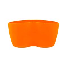 Горшок Алеана Кактусник 113052 на 2 растения 18*9 см оранжевый - фото