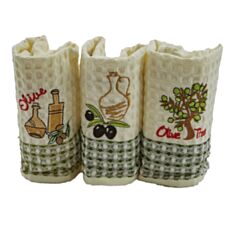 Набір кухонних рушників Bamboo 35*50 (3шт) - фото