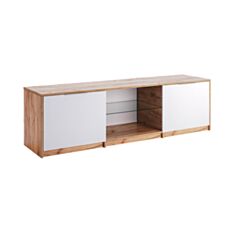 Тумба під ТВ MiroMark Асті дуб крафт/білий - фото