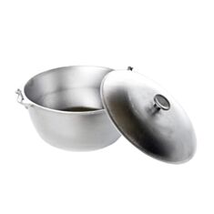 Казан алюминиевый Сила 960454 с крышкой 12 л - фото