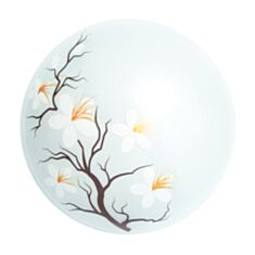 Светильник Укрсвет 37929 36-57-20 60W сакура белый - фото