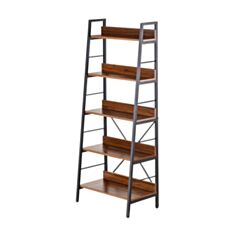 Стелаж Special4You Stroke Е6293 5 shelf горіх - фото