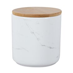 Банка Limited Edition MARBLE 202C-007-A2 900 мл біла - фото