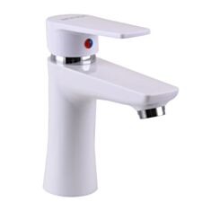 Смеситель для умывальника Bravo BR-00-101 белый - фото