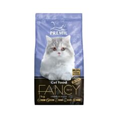 Корм для котів Premil Fancy з м'ясом індички та курчати 2 кг - фото