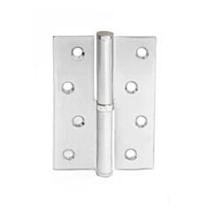 Завіса Apecs 100*62-B Steel NIS-R матова нікель права 2 шт - фото