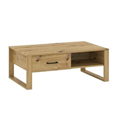 Столик журнальний Iris T дуб артізан - фото