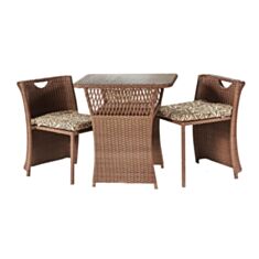 Комплект садових меблів Rattwood Стелла табако - фото