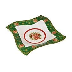 Блюдо фігурне Lefard Christmas Collection 986-045 26*26 см - фото