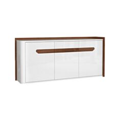 Комод Urano UMBK235RB 3D дуб шляхетний/білий глянець правий - фото