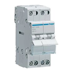 Переключатель Hager SFT240 I-0-II 2P 40 А - фото